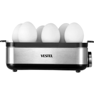 Inox Yumurta Pişirme Makinesi 6 Yumurta Kapasitesi 430W Otomatik Kapanma Özelliği