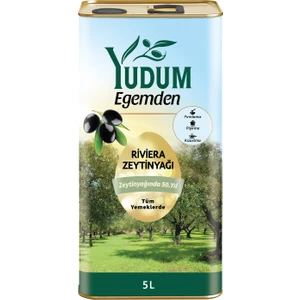 Egemden Riviera Zeytinyağı Teneke 5 LT