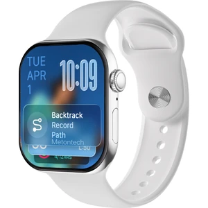 Watch 11 Pro Plus Akıllı Saat | Tüm Telefonlara Uyumlu | Arama ve Mesaj | 2.08" Amoled Büyük Ekran Akıllı Saat Gümüş