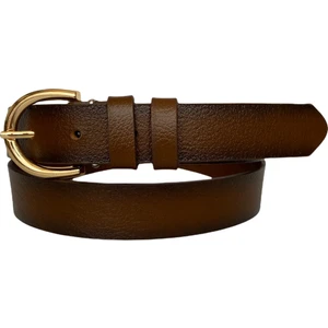 Deri Gold Tokalı Tosado Kadın Kemeri, 3cm