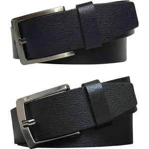 2'li Set 4 cm Kemer Siyah, Lacivert