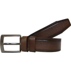 Deri Desenli Kahverengi 4 cm Kemer