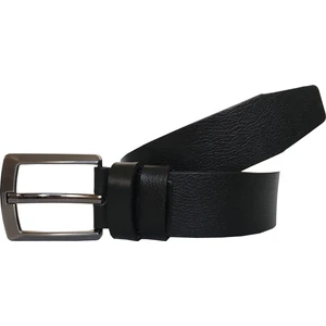 Deri Siyah 4 cm Kemer