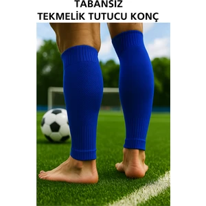 444 Marka Tabansız Futbol Çorabı Tozluk Futbolcu Tozluğu Tabansız Tekmelik Tutucu Futbol Çorabı Sporcu Tozluğu