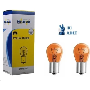 PY21W 12V ( 93 ) Turuncu Ampul 17638 2 Adet