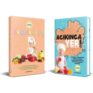 Bebekler İçin Yemek Tarif Kitap Seti (2 Kitap) - Hande Kaşkaş