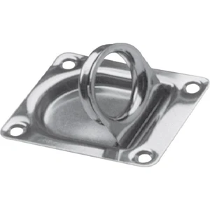 Krom Gömme Kulp 55X65MM