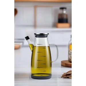 Zürih Collection Tekli Metal Kapaklı Yağdanlık Paslanmaz Çelik Kapak Yağdanlık 1000 ml