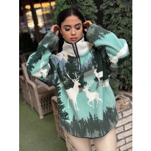 Dik Yaka Polar Sweatshirt