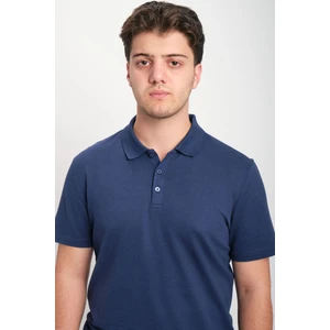 Slim Fit Pamuklu Basic Kısa Kol Polo Yaka