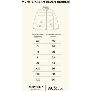 Standart Fit Normal Kesim Mono Yaka Armürlü Kapak Cepli Palto