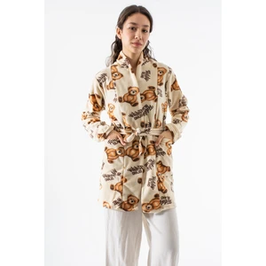 Kadın Bej Tdyı Polar Sabahlık