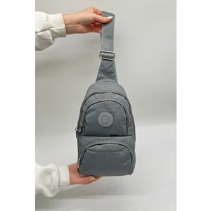 Klinkır Suya Dayanıklı Kumaş Gri Renk Body Bag