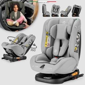 ModenaFix 2 360° Dönen I-Size Oto Koltuğu İsoFix 40-150 CM 0-36 KG Gri
