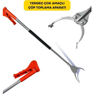 0004 Çöp ve Yaprak Toplama Aparatı 92 Cm (Dişli Ağız)