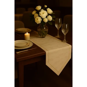 Masa Runner Ithal Kumaş Dikdörtgen Püskülsüz