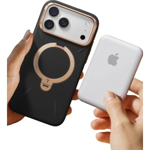 mps Torras Apple iPhone -17 Pro Max O Stand -Spin- Vegskin Serisi Magsafe Kılıf