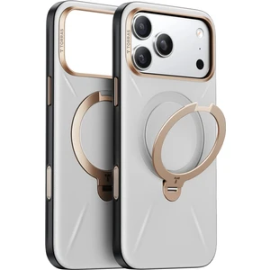 mps Torras Apple iPhone -17 Pro Max O Stand -Spin- Vegskin Serisi Magsafe Kılıf