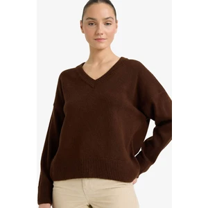 Oversize V Yaka Triko Kazak G2957AX25AU