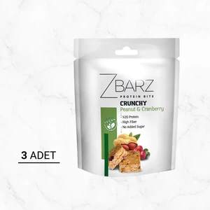 Crunchy Protein Bite Yer Fıstık-Turna Yemişi 90 G (3 Adet)