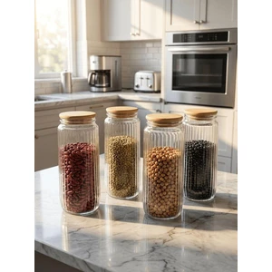Selka Home - 4 Adet 1500 Ml. Kavanoz