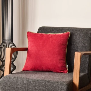 Soft Asas Kırlent - Kırmızı / Yeşil - 45X45 cm