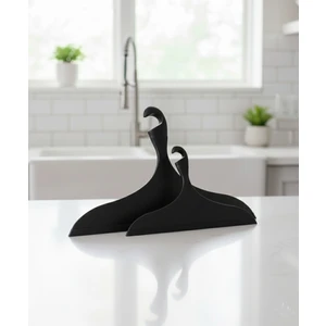 2'Li Takım - Siyah, Çekçek Tezgah Üstü ve Cam Çekpası