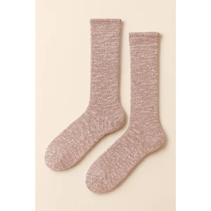 Kadın Kalın Soket Çorap Pembe
