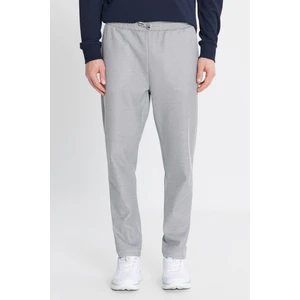 Pamuklu Standart Fit Normal Kesim Beli Bağlamalı Yan Cepli Jakarlı Eşofman Altı