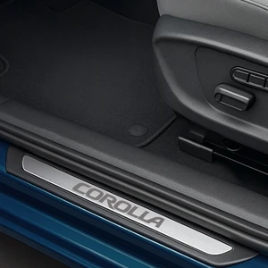 Toyota Corolla Tüm Modeller Uyumlu Krom Kapı Eşiği 4 Parça Paslanmaz Çelik Kapı Koruma Seti