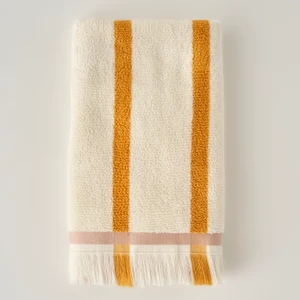 Bella Maison %100 Pamuk Ella Banyo Havlusu Hardal (90X150 Cm)