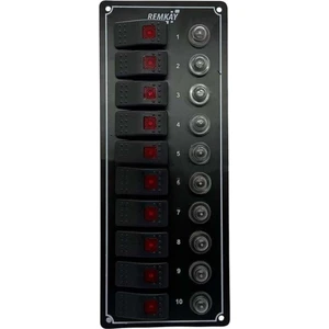 Erol Marin 10'lu Switch Panel Tam Otomatik Sigorta Paneli