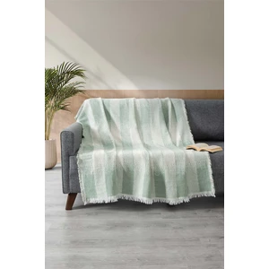 Denizli Concept Jakarlı Koltuk Örtüsü Yeşil