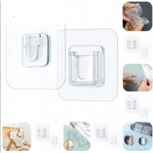 Geçmeli Klips Eşya Sabitleme Askısı 6lı Set