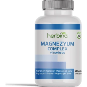 Magnezyum Bisglisinat L-Treonat Malat Sitrat 120 Kapsül