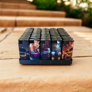 Str Rüzgar Jet Çakmak Araba Model 50 Adet Doldurulabilir