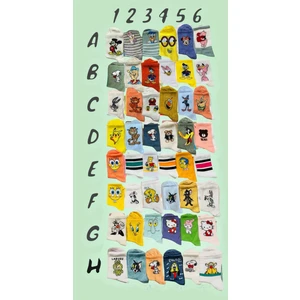 Al Bi 90Lık Seç Beğen Kendi 10'lu Setini Oluştur Pamuklu Kolej Çorap