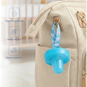 Emzik Saklama Kabı Mavi