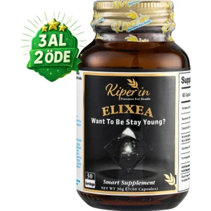 Elixea ‘longevity' | Yaşlanma Karşıtı | Resveratrol, Glutatyon, Koenzim Q10, Nmn, Nadh, Pqq