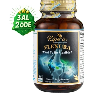Flexura | Eklem | Glukozamin, Msm, Kondroitin, Akgünlük, Sam-E, Hyaluronik Asit | 60 Kapsül