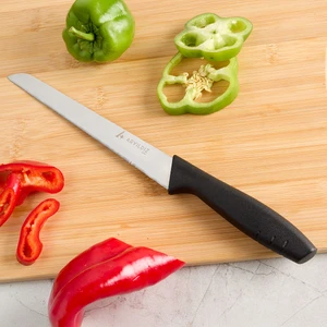 Primo Lazer Ekmek Bıçağı Siyah 17 cm