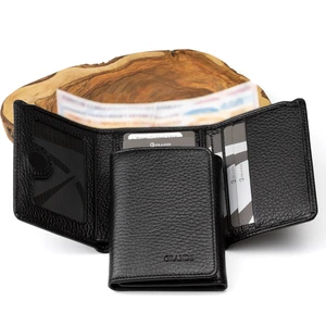 1414  Deri Mıknatıslı Erkek Cüzdan