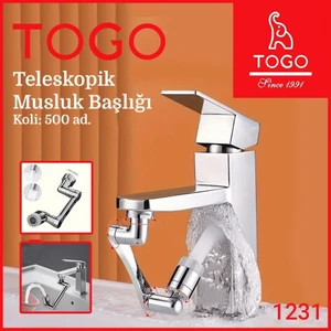 Tasarruflu Teleskopik Musluk Başlık