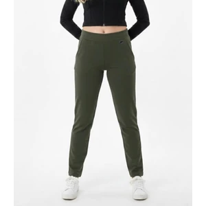 Kadın Haki 2 Iplik Eşofman Alt Cepli Klasik PAÇA-P376