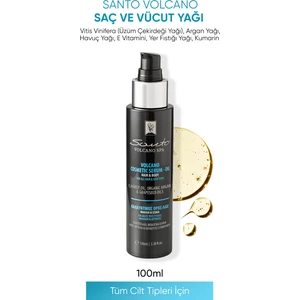 Santo Volcano SPA Saç ve Vücut Yağı