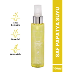 Bade Natural Papatya Suyu Saç Toniği Plastik Şişe %100 Doğal ve Saf 100 ml