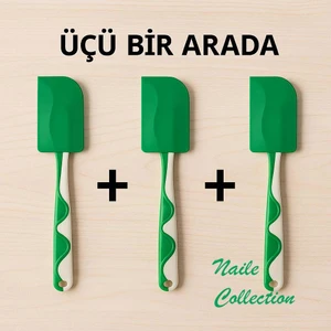 Ikea Spatula 3 Lü Set Yeşil