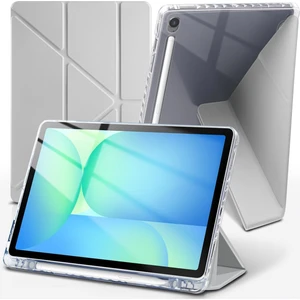 Kip GSM Galaxy Tab S9 FE/S10 FE/S10 Lite Uyumlu 10.9 Tablet Kılıfı Katlanır Stand Kalem Bölmeli Slikon Kapak