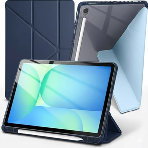 Kip GSM Samsung Galaxy Tab S10 Fe Plus Uyumlu 13.1 Tablet Kılıfı Katlanır Standlı Kalem Bölmeli Slikon Kapak