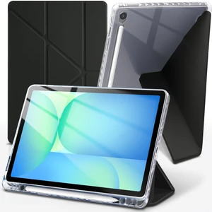 Kip GSM Samsung Galaxy Tab S10 Fe Plus Uyumlu 13.1 Tablet Kılıfı Katlanır Standlı Kalem Bölmeli Slikon Kapak